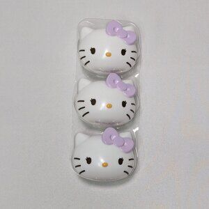 Hello Kitty Refillable Easter Eggs Set Of 3 2008 RARE Sanrio Collectible Cute